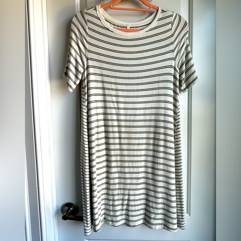 Lou & Grey striped t shirt dress